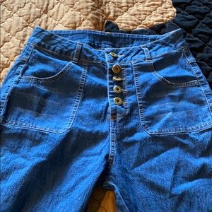 Off brand button up jeans